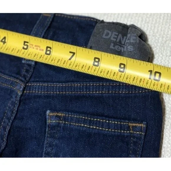 Denizen from Levi’s Kids Slim Fit Blue Denim Jeans Adjustable Waist Size 5 - Picture 10 of 11